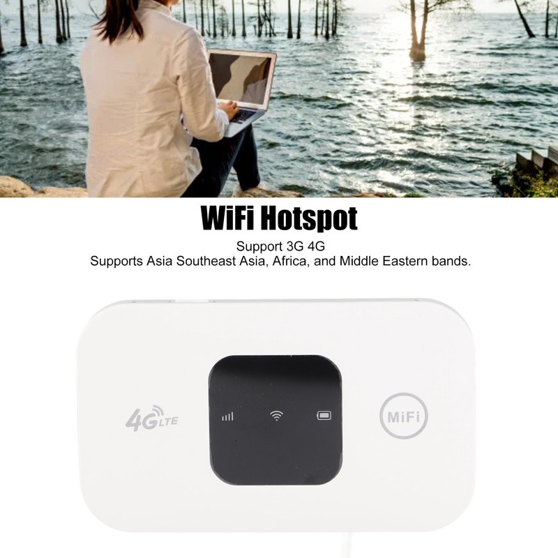 4G LTE Mobile WiFi Hotspot with SIM Card Slot Up