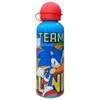 CARTOON Aluminium Drinking Bottle Sonic Bottle with Dummy for Children