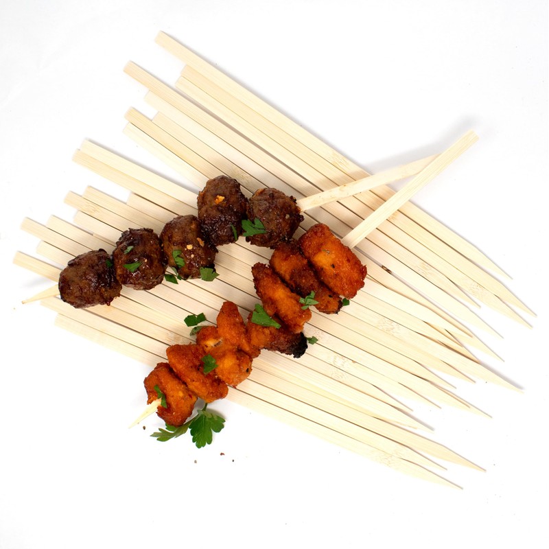 Norpro 1897 Flat/Wide Bamboo Skewers, 11.5-Inch