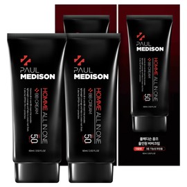 폴메디슨 옴므 올인원 비비크림 SPF 50+ PA+++ 60ml, 2개 Polmedison Homme All-in-One BB Cream SPF 50+ PA+++ 60ml, 2 Pack, 6개