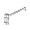 Dura Faucet DF-PK600A-CP RV Kitchen Sink Faucet with Crystal Acrylic