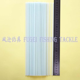 Glass Top: Approx. 11.6 - 11.8 inches (29.5 - 30 cm), 10 Pieces, Straight A23gstop300, Glass Top, Fiberglass, Herabuna Fishing, UKI, Spatula Floating, Self-made, Material (Diameter 0.07 inches (1.8