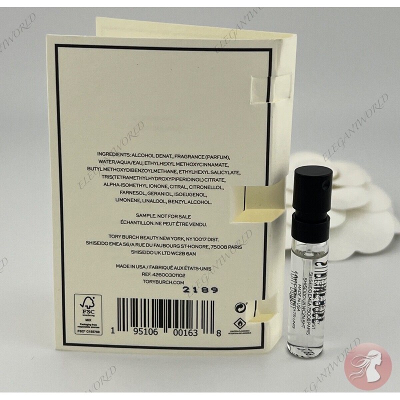 Tory Burch Sublime Rose Eau De Parfum Perfume Sampler Spray