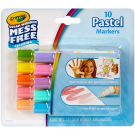 Crayola color wonder mess free 10 pastel markers