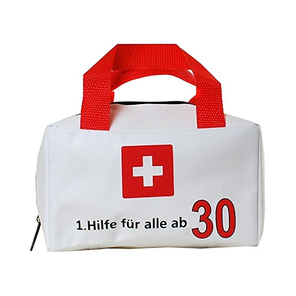 Schnooridoo 1st Aid Bag Birthday Party Polyester White/Red