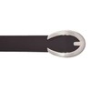 Vanzetti 33 mm Leather Belt W100 Black, black