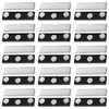 CHROMACRAFT 15 Pairs Curtain Magnet Clips, Blackout Curtain Fixing Clips,