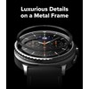 【Ringke】Galaxy Watch 8 Classic 46mm ケース [クラシックな時計デザイン] 傷防止高級ステンレスアクセサリーカバー（インナーベゼルカバー）簡単取り付け ブラック- Inner