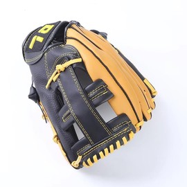 Defeicco Baseball Softball Glove 11.5 Inch Outfield Premium Leather Mitt for Youth 5-8,Break-in Free Design