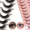Lash Extension Set,17 Cluster Wimpern,Fadlash Wimpern,Eyelash Clusters,False Eyelashes,Natural Look
