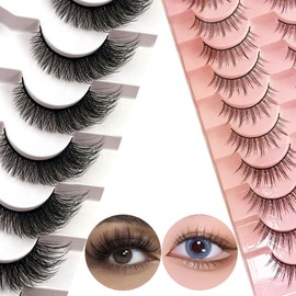 Lash Extension Set,17 Cluster Wimpern,Fadlash Wimpern,Eyelash Clusters,False Eyelashes,Natural Look