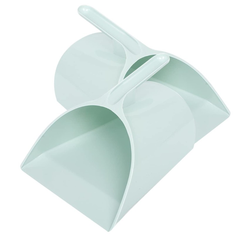 DOITOOL Household Dustpan Plastic Handheld Kitchen Trash Can Hanging Trash