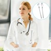 5 Pieces Telescoping Inspection Mirror Set Retractable Mechanical Mirror Tool