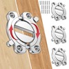 MDKAVE Heavy Duty Table Buckle Connectors,Table Leaf Locks and Latches