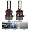2Pcs 60W 6000K White Super Bright Car LED L8 Headlight