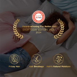 Bedsure Satin Pillowcase 2 Pack Similar to Silk Pillow Cases Standard Size, Pillow Case for Sleeping Women with Envelope Closure, Gifts for Women Men, Dark Green, 20x26 Inches