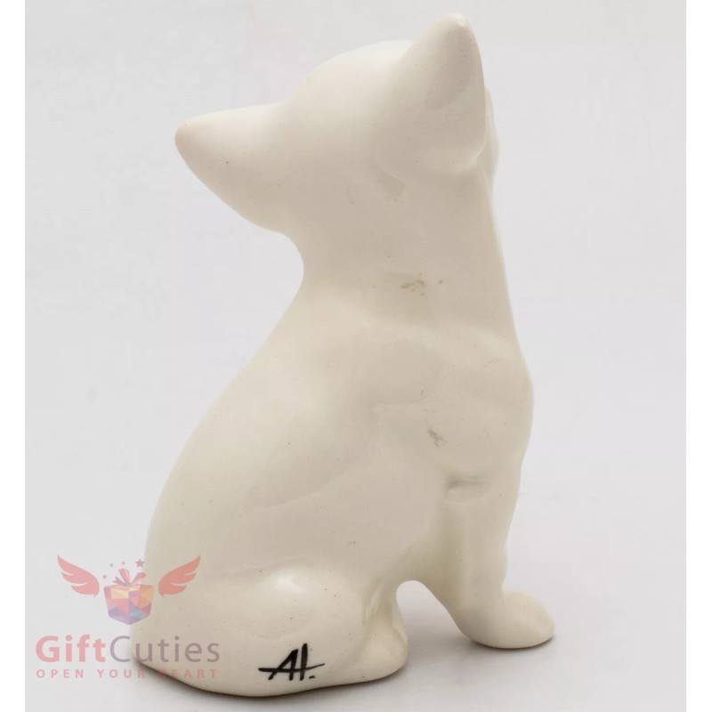 Porcelain Figurine of the Chihuahua dog