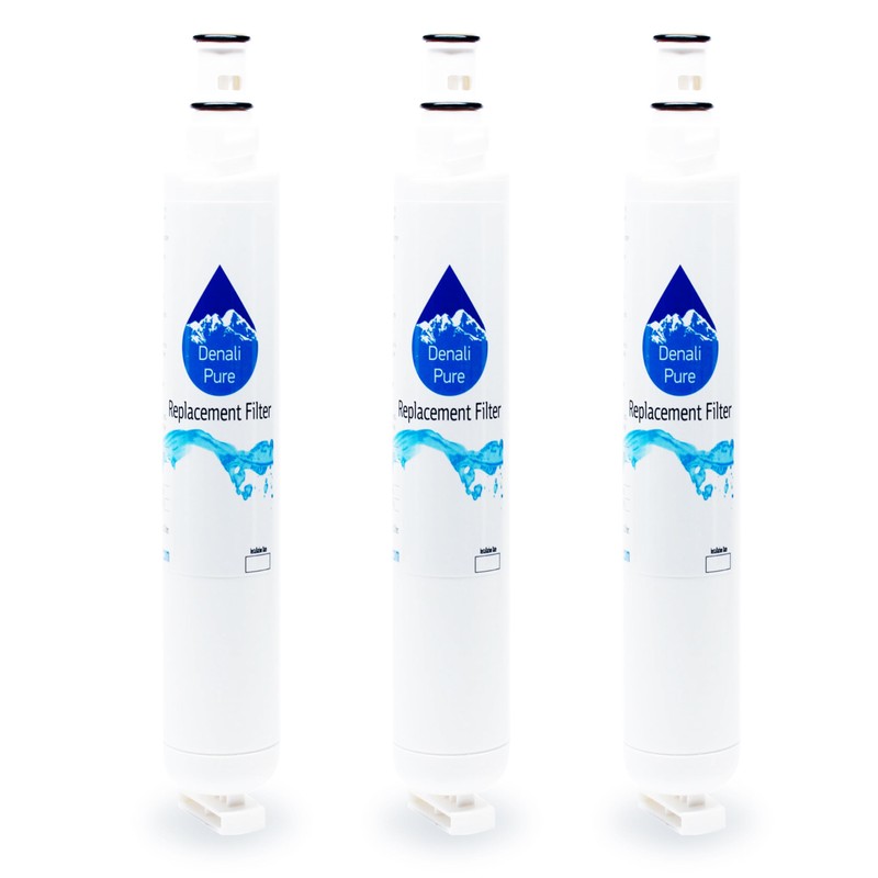 3-Pack Replacement for Whirlpool GR2FHTXTQ00 Refrigerator Water Filter - Compatible
