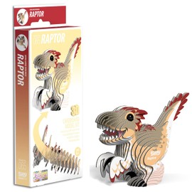 EUGY 3D Raptor Dinosaur Craft Kit