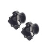 2 Pack Rubber Carburetor Flange Intake 420867882 420867880 Replacement for