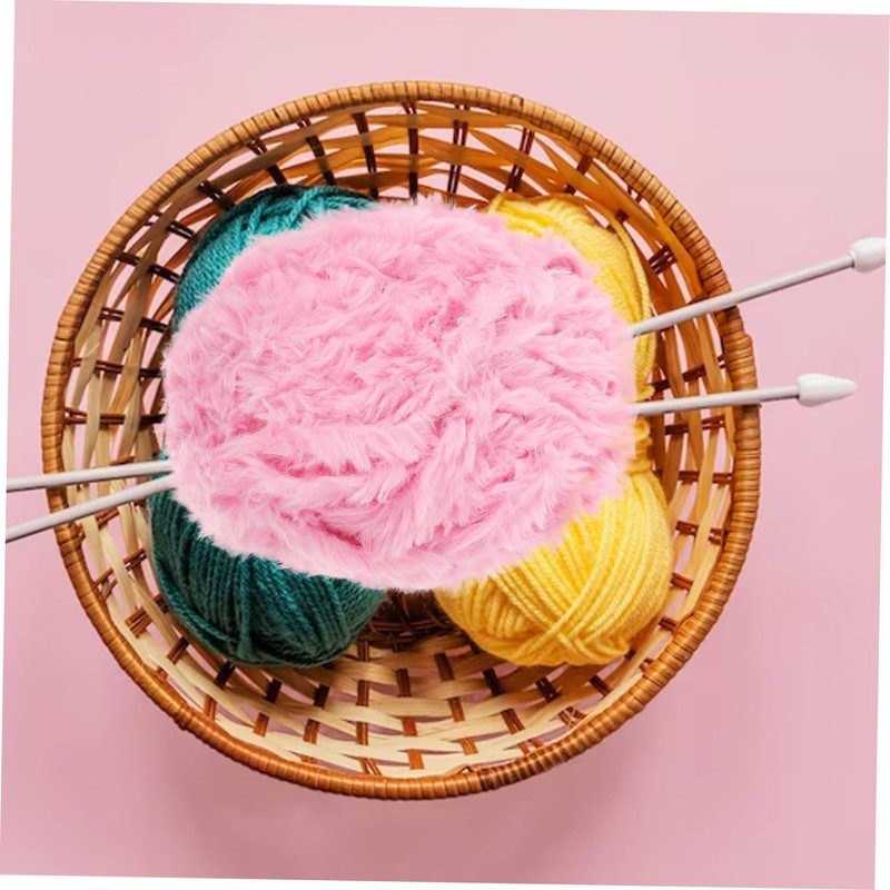 IWOWHERO 1 Roll Professional Hand Knitting Yarn for Crafts Skin