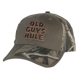 OLD GUYS RULE Gorro, gorra de béisbol para hombre, dólares, camiones y patos, para papá, marido, abuelo, camuflaje, Camo, Talla única