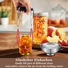 Stainless Steel Funnel Kitchen Jam Funnel with Preserving Jars Lifter