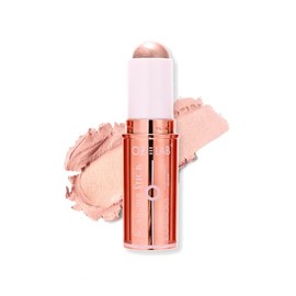 Rise and Shine Highlighter Stick Rose Gold – Long-Lasting Creamy Glow, Buildable Shimmer, Easy Application, Vegan and Cruelty-Free, 8g/0.28fl.oz，pack 