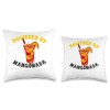 Mangonada Mango Chamoy Mexican Candy Comida Mexicana Mexico Throw Pillow