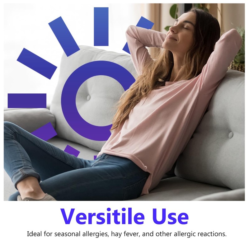 SDA LABORATORIES Chlorpheniramine Maleate Antihistamine Tablets - 4mg for Effective