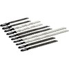 Rolson 58928 10 Piece Jig Saw Blade Set