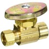 BrassCraft R14X R1 1/2" Nominal Sweat Inlet x 3/8" O.D Compression Outlet Multi-Turn Straight Valve