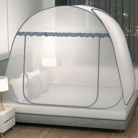 Fine Mesh One-Touch Mosquito Net (120x200cm) for 1 Person