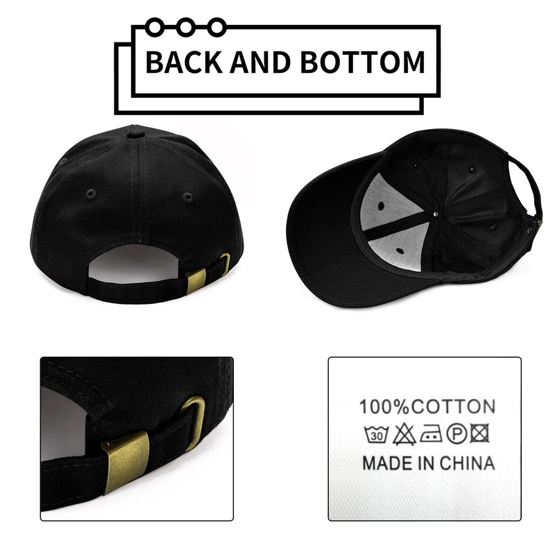 Breampot Baseball Cap for Men and Women, Unisex Cap, Adjustable