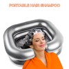 Portable inflatable shampoo sink, inflatable shampoo basin, suitable for disabled