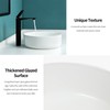 Davivy 14'' Round Vessel Sink with Pop Up Drain,Bathroom Vessel