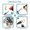 10PCS Battery Cable Ends, 4 Gauge Wire Connectors 3/8 Copper