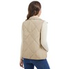 MAGCOMSEN Womens Winter Quilted Vests Lightweight Puffer Jackets Water Resistant
