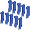 WITTKOWARE Pack of 10 Mounting Brackets for 35 mm DIN