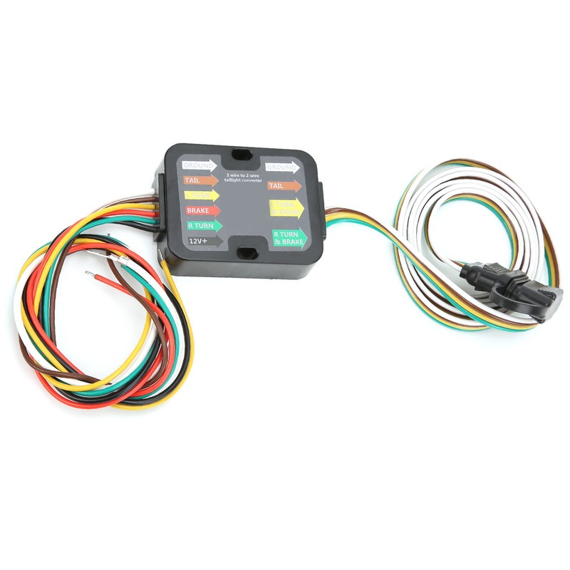Trailer Wiring Converter Powered 3 to 2 Wire Trailer Tail
