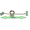 TikTakToo Set of 6 Replacement Spring for Duo-Bin Metal Waste