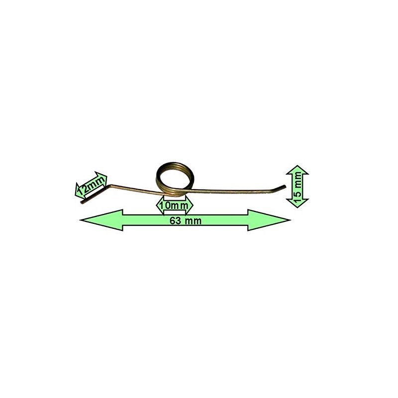 TikTakToo Set of 6 Replacement Spring for Duo-Bin Metal Waste