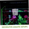 SUPVOX 8pcs Aquarium Hanging Planter Cups Transparent Acrylic Fish Tank