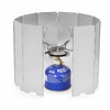 Camping Stove Windscreen for Outdoor Cooking – Foldable Aluminum Wind