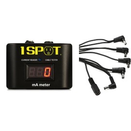 Truetone 1 SPOT mA Meter and Cable Tester + Truetone MC5 1 SPOT Multi-Plug 5 Cable Value Bundle