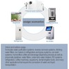 Wasseranschluss Adapter T-Stück,1/2 x 1/2 x 1/4 Zoll,Absperrhahn in T-Form,Wasseranschluss
