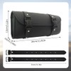 Motorcycle Saddle Bags for Motorcycle, Tool Roll, Motorcycle PU Leather,