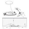 EGLO Recessed Light, Black