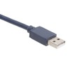 USB to RS232 Serial Cable Black Industrial Grade 9Pin Computer