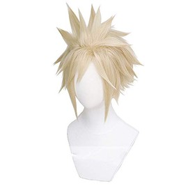 Cosplay Wig Short Type Yellow Heat Resistant Wig Wig